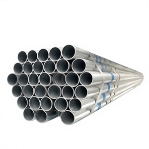 Tuyau <span class=keywords><strong>rond</strong></span> en <span class=keywords><strong>acier</strong></span> galvanisé à chaud de grand diamètre (100 mm) sans soudure et soudé pour structures de serres - Chine - Product Image 1