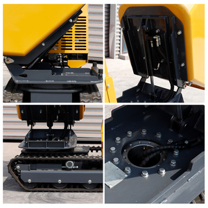 Minidumper Más Popular con Certificación EPA y CE, Dumper Autocargable con Elevación para la Venta, Camiones Hidráulicos de Dirección Deslizante para Construcción y Transporte - Product Image 5