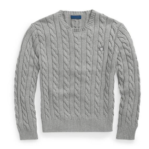 Pull à col roulé en tricot torsadé pour homme avec logo brodé, anti-rides et anti-rétrécissement pour la saison d'automne - Product Image 4