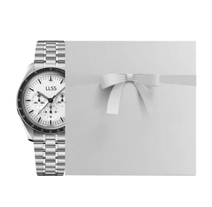 <span class=keywords><strong>Moonwatch</strong></span> นาฬิกากลไกมือผู้ชายกันน้ำหน้าปัดแพนด้า42มม. สแตนเลสธุรกิจสบายๆ - Product Image 3