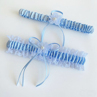 Porte-jarretelles en dentelle sexy Accessoires de mariage Mariée Funny Sweet Ribbon Bow Legging Jarretières