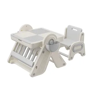 Mesa de juguete de bloques de construcción de plástico grande multifuncional para niños, mesa de juego de montaje educativo para bebés - Product Image 4
