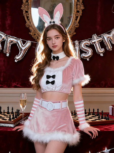 Disfraz <span class=keywords><strong>de</strong></span> Papá Noel para Mujer, <span class=keywords><strong>Serie</strong></span> Navideña, Fiesta <span class=keywords><strong>de</strong></span> Navidad, Reno <span class=keywords><strong>de</strong></span> las Nieves, Vestido Rojo, Capa, Uniforme, Pijama Sexy, Cosplay - Product Image 5