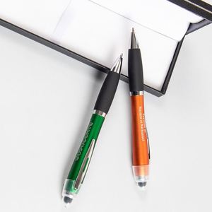 Customizable 3-In-1 Multi-Functional <b>Stylus</b> Led Ballpoint <b>With</b> Engraved Logo Promotional Stock Light up <b>Pen</b> - Product Image 6