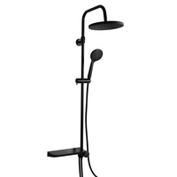 Système de douche de salle de bain Standard Australoan ensemble de pommeau de douche de piano numérique thermostatique mural ensemble de douche de robinet