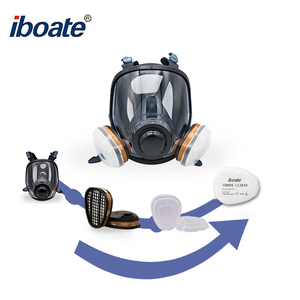 <span class=keywords><strong>Masque</strong></span> respiratoire intégral en silicone <span class=keywords><strong>à</strong></span> double cartouche pour la protection respiratoire au travail (vente en gros) - Product Image 3