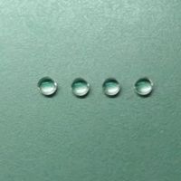 Lentille en verre laser asphérique à revêtement antireflet, collimante et focalisante, personnalisable OEM, petite taille, courte focale, diamètre 3-4 mm