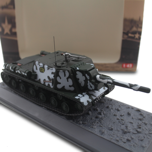 ISU-152 Soviet 1/43 RKKA pesante assalto pistola semovente artiglieria da tavolo collezione ornamento Knick-Knack - Product Image 5