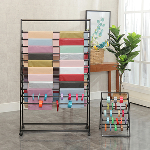 Giá để khăn quàng cổ hoa sáng tạo, thân thiện với môi trường, làm bằng sắt, kệ đựng ruy băng cho cửa hàng, hộp đựng giấy gói quà, dụng cụ sắp xếp ruy băng - Product Image 4