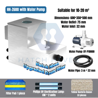 Filter Mikro Drum Baja Tahan Karat 304 yang Tahan Lama untuk Kolam Koi, Pengolahan Air Limbah Sentrifugal Rotary dengan Desain 25 Mikrometer