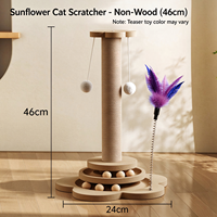 Protection de canapé anti-renversement, anti-déchets, durable, griffoir pour chat en sisal pour chats d'intérieur - Conception interactive verticale, griffoir pour chat