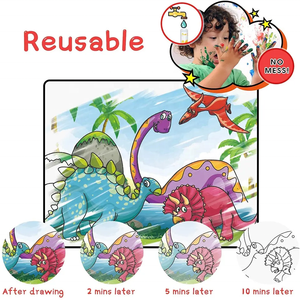 Personnalisé pas cher prix OEM Magic Water Drawing Book Peinture <span class=keywords><strong>Aquarelle</strong></span> Papier enfants <span class=keywords><strong>Livre</strong></span> de coloriage pour enfants - Product Image 4