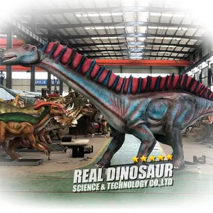 リアルな恐竜ロボットアマルガサウルスアニマトロニック恐竜モデル