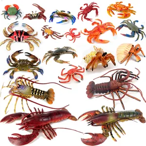 PVC three-dimensional puzzle True to life Children's gift Marine animal Artificial lobster toy Crab toy Australian lobster