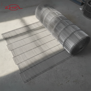 Banda Transportadora de Malla Metálica Tejida de Grado Alimenticio, Resistente al Calor, con Servicios de Soldadura, Doblado y Corte - Product Image 1