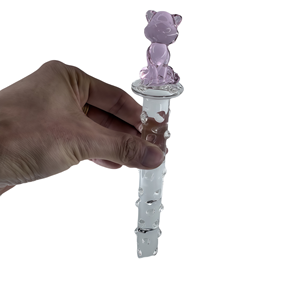 Fabriek Handgemaakte Beginners Roze Rose Glas Anale Butt Plug <span class=keywords><strong>Dildo</strong></span> Speelgoed Voor Vrouwen - Product Image 6