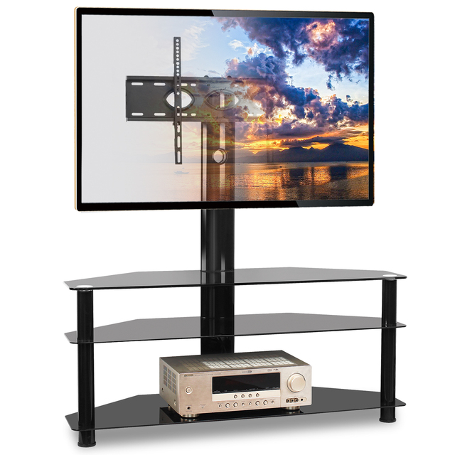 Simple Modern Living Room Furniture Creative Tempered Glass TV Stand
