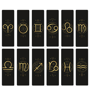 Tapete de Yoga Antideslizante de Gamuza Plegable con Diseño de Constelaciones Zodiacales de Géminis y Piscis, Impresión Personalizada del Signo Zodiacal - Product Image 2