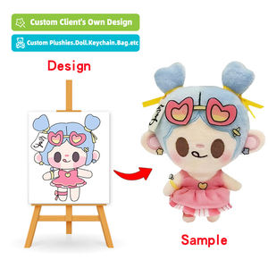 プロモーションぬいぐるみメーカーカスタムロゴソフトぬいぐるみ人間人形マスコット - Product Image 2