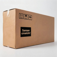 Boîtes d'emballage en carton recyclable imprimées sur mesure, à paroi simple ou double, en carton ondulé rigide, pour expédition