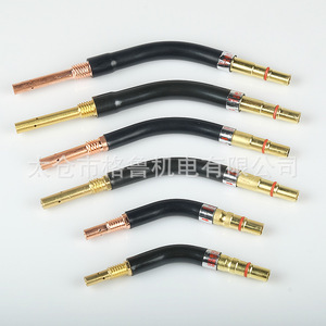 Antorcha de Soldadura Mig Mag, Flexible, 200A 350A 500A, CO2, Tipo Cuello de Cisne, Refrigerada por Aire, Recubierta de Cobre, Accesorios para Soldadura - Product Image 2