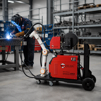 Machine de soudage robotisée ZELDA MIG MMA, bras robotisé, machine d'usine de soudage