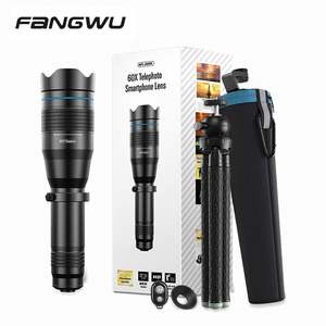 <span class=keywords><strong>Apexel</strong></span> 60x Mobile Phone Monocular Telescope Lens Astronomical <span class=keywords><strong>Zoom</strong></span> Lens Extendable Tripod For Smart Phone - Product Image 1