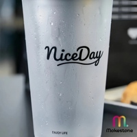 Gobelets jetables pour café glacé de 16 oz avec couvercles, gobelets en plastique transparent avec couvercles, gobelet à boisson froide pour fête