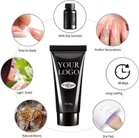 Gel acrylique Abrltino. Formule à dissoudre pour une extension rapide des ongles. Gel de construction Spotlight idéal pour les extensions d'ongles en acrylique.