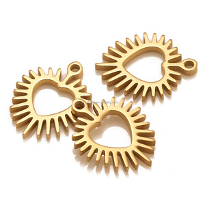 Dijes de Corazón Personalizados con Logotipo Grabado, Colgante con Etiqueta, Dijes de Amor Hechos a Mano, Joyería DIY, Regalo para el Día de la Madre, Cumpleaños, Jubilación - Product Image 3
