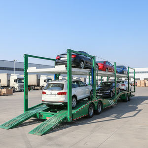 Rimorchio per Trasporto Auto a 2 Assi 15-17 <span class=keywords><strong>M</strong></span> di Alta Qualità, Semirimorchio Porta-Auto in Vendita - Product Image 5