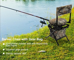 OEM Rembourré Pliant Portable Pivotant <span class=keywords><strong>Chasse</strong></span> Chaise De Pêche <span class=keywords><strong>Tabouret</strong></span> avec Gear Glacière Sac - Product Image 3
