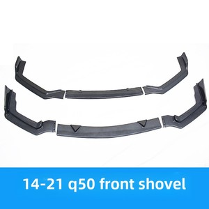 Kit de Modificación de Carrocería con Alerón Trasero y Contorno de Parachoques Delantero con Patrón de Fibra de Carbono para Q50 14-19, HH-INFI-Q50-011' Q50 - Product Image 5
