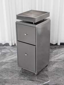 Chariot de rangement pour salon de coiffure, armoire à outils spéciale pour salon de coiffure, étagère de salon de coiffure, armoire à miroir avec tiroirs - Product Image 5