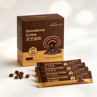 Café au Ganoderma 1,5g en Sachets – Extrait Instantané de Champignon Reishi en Poudre – Énergie Naturelle pour le Bureau et le Matin – OEM ODM