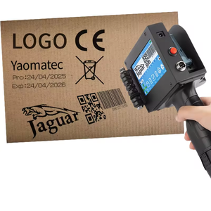 Yaomatec 25,4mm Impresora de inyección de tinta portátil de mano Fecha Lote Logo Máquina de codificación gráfica con cabezal de impresión RICOH para cerámica - Product Image 2