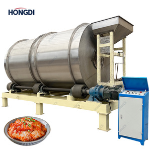 Mélangeur rotatif industriel à grande échelle en acier inoxydable avec moteur à courant alternatif et boîte de vitesses pour le mélange de poudres métalliques et chimiques, capacité de 500 L - Product Image 2