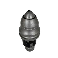 Drillmore TCE55/25C Forets coniques en acier 42CrMoA à dents coniques, tiges rondes, pour tarières de forage de fondations et godets