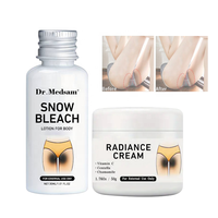 Bikini sous les bras pour femmes Partie privée Lotion corporelle forte et blanchissante Crème Snow Bleach