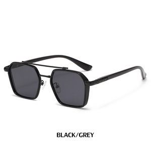 Gafas de sol cuadradas grandes Retro de moda para hombre y mujer de nuevo diseño de cristal, gafas de sol UV400 para viajes al aire libre - Product Image 3