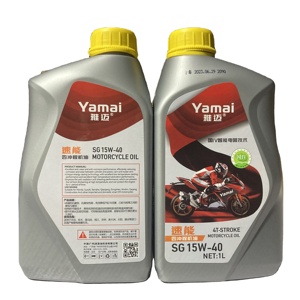 Huile moteur pour moto <span class=keywords><strong>API</strong></span> <span class=keywords><strong>SG</strong></span> <span class=keywords><strong>15W40</strong></span> JASO MA2 1L 4T Huile de base pour moteur Durée de vie de trois ans - Product Image 1
