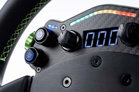 Volant CAMMUS GT2 avec panneau en fibre de carbone, volant multifonctionnel filaire, contrôleur de jeu