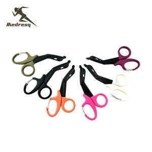 กรรไกรตัดผ้าพันแผลทางการแพทย์ ขนาด 6 นิ้ว และ 7.5 นิ้ว (15 ซม. และ 18.5 ซม.) ผลิตจากสแตนเลสเคลือบฟลูออไรด์ สำหรับพยาบาลและการปฐมพยาบาล - Product Image 5