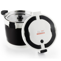 Cuisson sans flamme, pot thermique sous vide en acier inoxydable 304, maintien au chaud pendant 24 heures