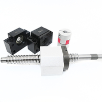 Vis à billes SFU SFE SFS type 12 mm de diamètre 1202 1204 SFU1204 pas de vis de 2 mm 4 mm avec écrou à billes anti-play