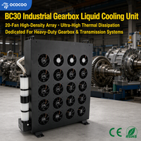 Système de refroidissement industriel à eau OCOCOO BC30 avec pompe et réservoir intégrés, ventilateur en réseau, fabricant OEM en gros pour le refroidissement de boîtes de vitesses