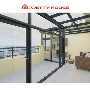 Solário exterior 8x8 pré-fabricado 4 temporadas alumínio portátil varanda com janela e porta - Product Image 5