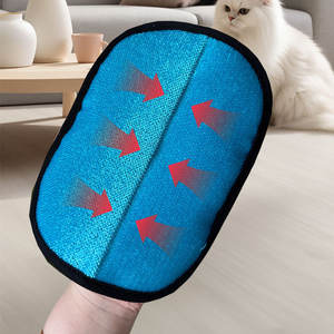 Tierpflege-Handschuhe mit Adsorptionsbürste für Katzen- und Hundehaare, Essentielle Reinigung, Wiederverwendbare Handschuhe für Möbel, Kleidung, Autositze - Product Image 6