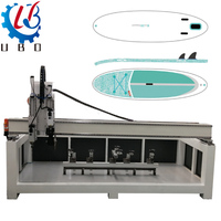 Routeur CNC 4 axes pour moule à mousse, machine à bois pour planche de surf de bateau