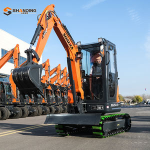 SHANING送料無料ホームミニ掘削機新品クローラーディガー1Ton 2Ton EURO 5エパクボタエンジンクローラーショベル - Product Image 3